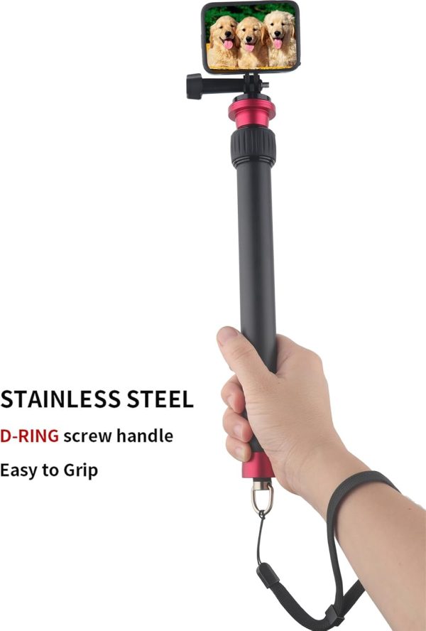 Camera Hand Wrist Strap with 1/4-20 Screw for Insta360 X3, X4, Lanyard for Action Camera ONE X2, ONE X, GO2, GO3, ONE RS, ONE R, Selfie Sticks - Image 5