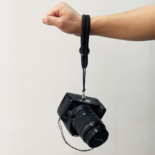 Camera Wrist Strap Adjustable Paracord Camera Hand Straps Lanyard with 1/4 Inch D Ring Screw for DSLR Camera Phone Gimbal Stabilizer Selfie Stick Tripod Mount - Image 6