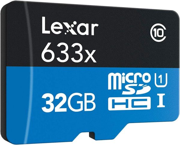Lexar Pack of 3 High-Performance 633x 32GB (96GB Total) MicroSDHC UHS-I Memory Cards with SD Adapter LSDMI32GBBNL633A Bundle w/Deco Gear SD Reader & Storage Case + Microfiber Cloth & Accessories - Image 4