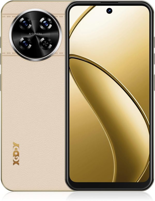 Xgody Unlocked Cell Phone X31,6.52 Inch QHD Waterdrop Screen Smartphone,4G Dual SIM Cheap Mobile Phones 3GB+64GB Expanded 256G 4250mAh Battery 13MP Camera T-Mobile Android Phone with Face Unlock
