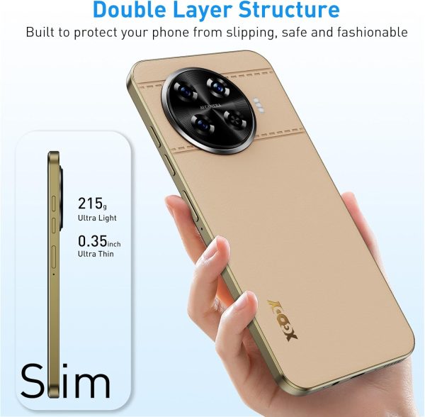 Xgody Unlocked Cell Phone X31,6.52 Inch QHD Waterdrop Screen Smartphone,4G Dual SIM Cheap Mobile Phones 3GB+64GB Expanded 256G 4250mAh Battery 13MP Camera T-Mobile Android Phone with Face Unlock - Image 6